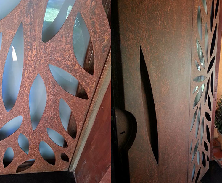 CHAPA PERFORADA DECORATIVA